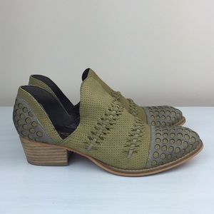 Rebels - Charlise - Distressed Leather Booties